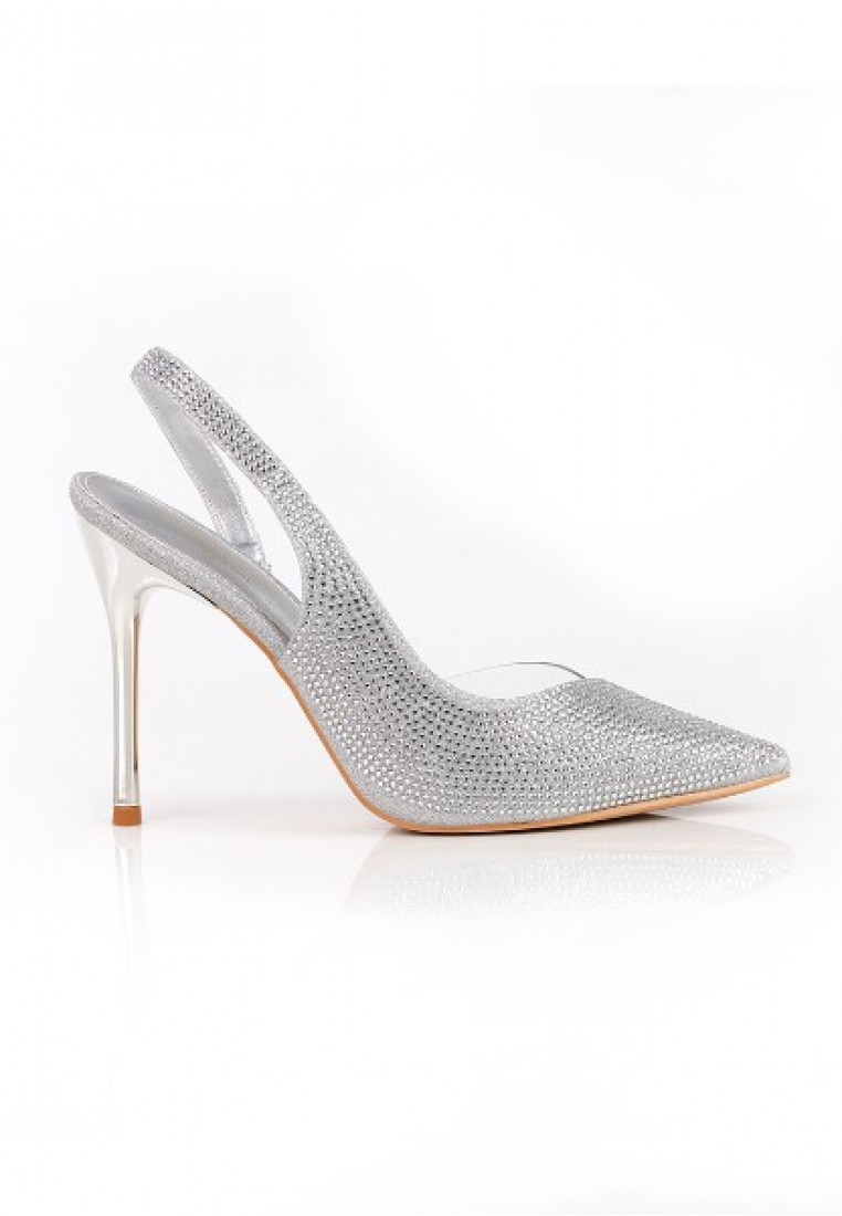 SHOEPOINT envi couture 01892 Women High Heels in Silver